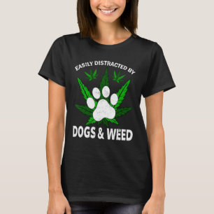 Camiseta Desalojados Facilmente Por Cães Cães Com Febre 3