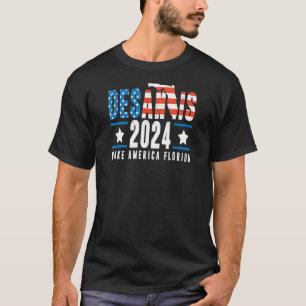 Camiseta Desantis 2024 Election Make America Florida