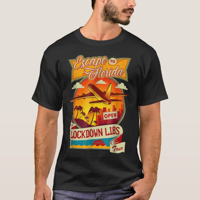 Camiseta Desantis 2024 Faça da América a Flórida (Frente)
