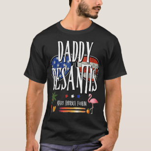 Camiseta DeSantis 2024 Pai DeSantis Make America Florida
