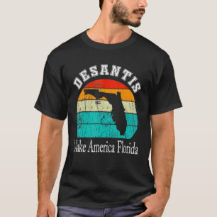 Camiseta Desantis 2024 Torna a América Vintag Eleição na Fl