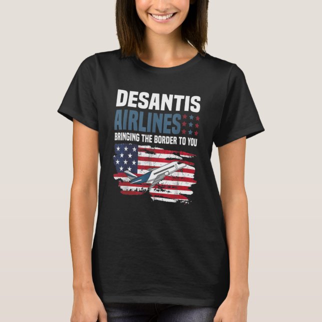 Camiseta DeSantis Airlines_12 (Frente)