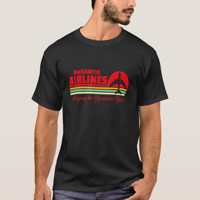 Camiseta DeSantis Airlines 3 (Frente)