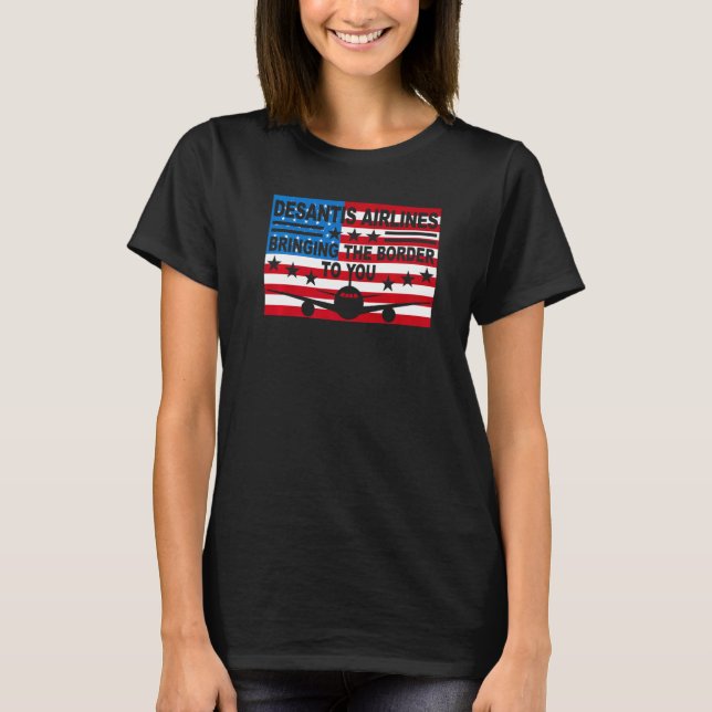 Camiseta DeSantis Airlines DeSantis Airlines 9 (Frente)