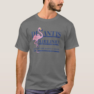 Camiseta Desantis Airlines Engraçado Memória Política Ron D