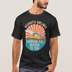 Camiseta DeSantis Airlines Marthas Vineyard Meme 2022 Polit