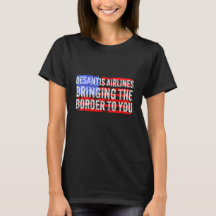 Camiseta DeSantis Airlines Meme Político Ron De Santis 7