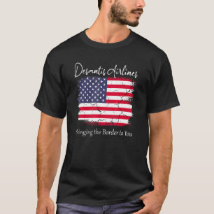 Camiseta DeSantis Airlines Meme Político Ron De Santis Usa