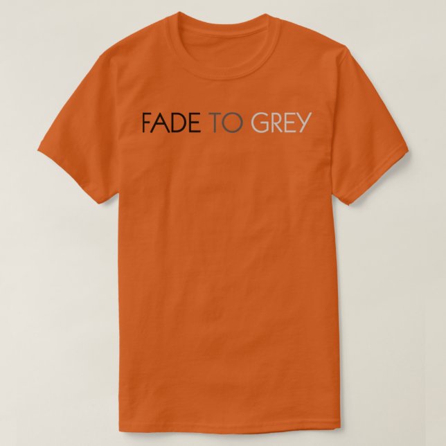 Camiseta Desaparecer para Cinza (Frente do Design)