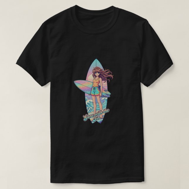 Camiseta Desaparecido com a barbatana (Frente do Design)