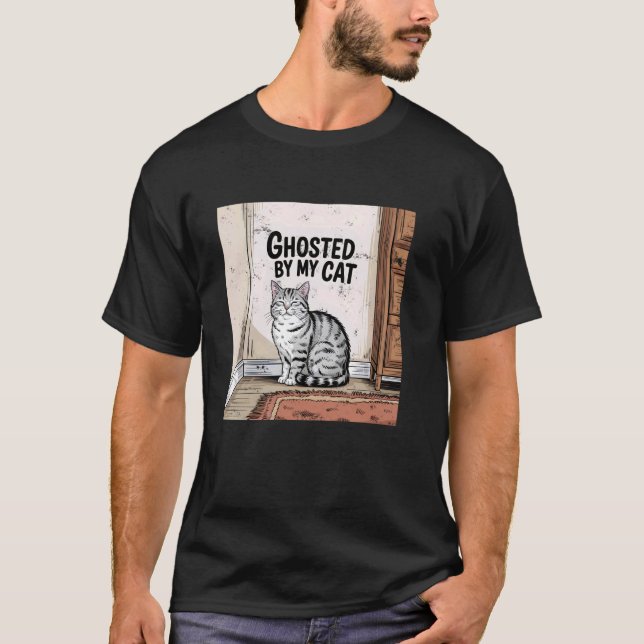 Camiseta Desaparecido com Meu Gato (Frente)