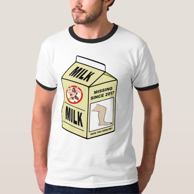Camiseta Desaparecidos do pé (2017) (Frente)