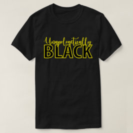 Camiseta Desapologeticamente Negro
