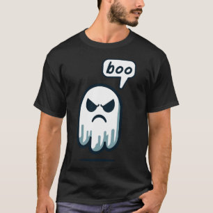 Camiseta Desaprovando Fantasma: Boo!