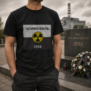 Camiseta Desastre de Chernobyl 1986