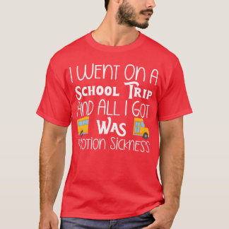 Camiseta Desastre de excursão escolarO Pior Desastre de exc