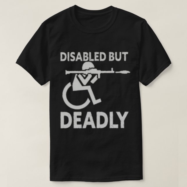 Camiseta Desativado, Mas Com Dificuldade Mortal, A Corrida  (Frente do Design)