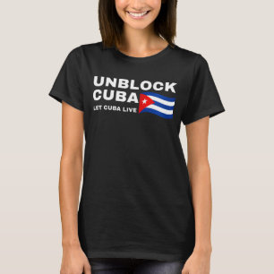 Camiseta Desbloquear Cuba