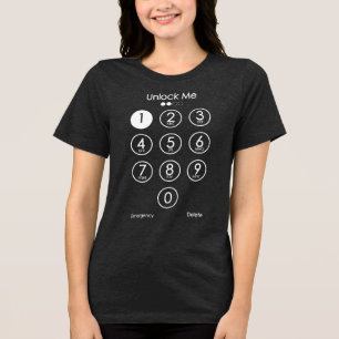 Camiseta Desbloqueie-me - Tecnologia Geek Divertida