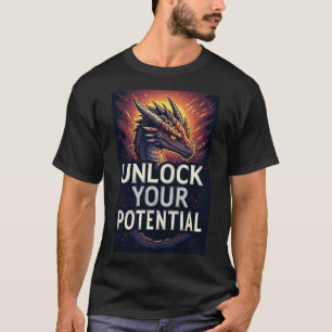 Camiseta Desbloqueie Seu Potencial Dragão