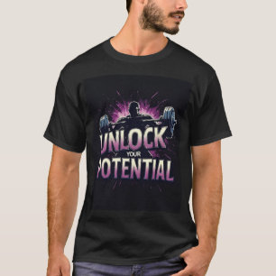 Camiseta Desbloqueie Seu Potencial: Treino Destemido