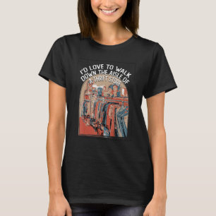 Camiseta Desça pela Águia de um Thrift Store Funny Thrift