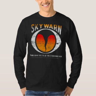 Camiseta Descamação do Skywarn (também disponível como não 