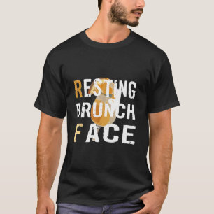 Camiseta Descansando Brunch Face Champagne Mimosa Funny