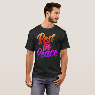 Camiseta descansar em paz