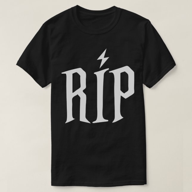 Camiseta Descanse Em Paz (Frente do Design)