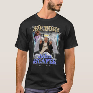 Camiseta Descanse Em Paz John Mcafee Premium
