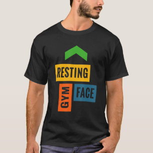 Camiseta Descanso de Rosto de GymHolic