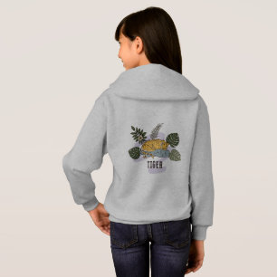 Camiseta Descanso do Tigre Tropical