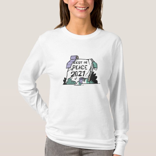Camiseta Descanso em Paz 2021 (Frente)