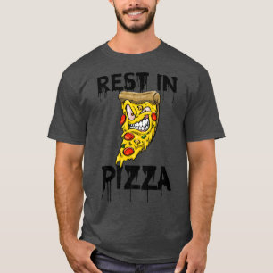 Camiseta Descanso Na Pizza Assustadora Pizza Love Foodie 27
