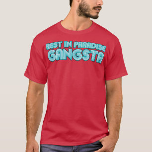 Camiseta Descanso No Paraíso Gangsta Neon