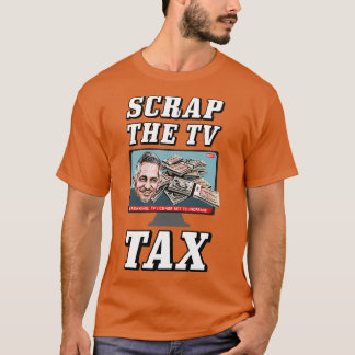 Camiseta Descartar O Imposto Da TV