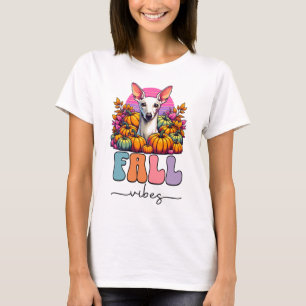 Camiseta Descartar Vibes Iggy Dog Pumpkin Patch Pastel Góti
