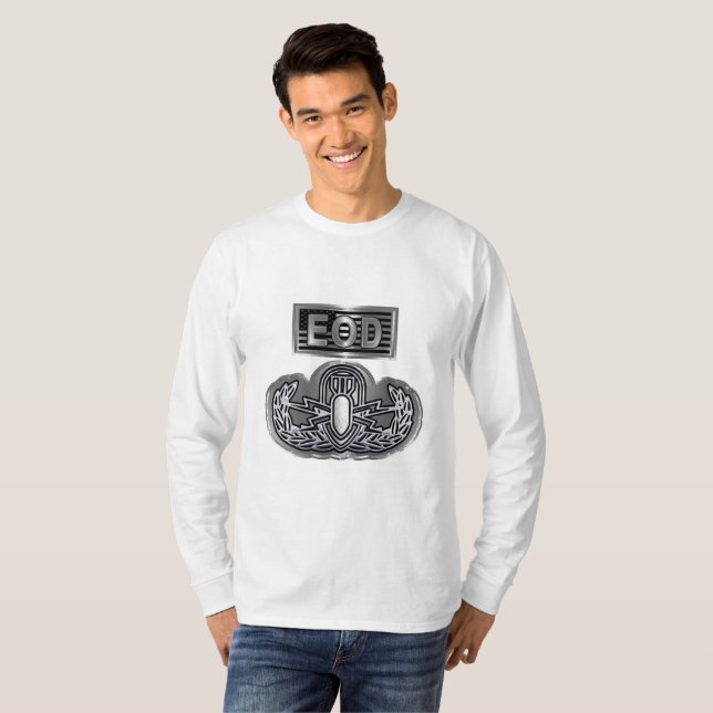 Camiseta Descarte de Munições Explosivas EOD (Frente Completa)