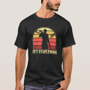 Camiseta Descarte Detecção de Metais por Pesca com Derrame