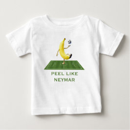 Camiseta Descasque Como um Campeão Banana de Futebol Engraç