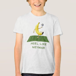 Camiseta Descasque Como um Campeão Banana de Futebol Engraç