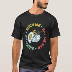 Camiseta Descasque-me Ostra e Frutos do Mar Descasque de O