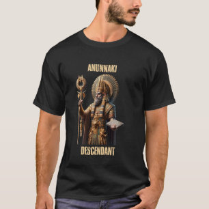 Camiseta Descendente de Anunnaki Mitologia Suméria Antiga D