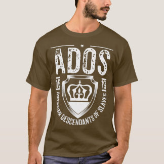Camiseta Descendentes Americanos de Escravos