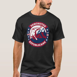 Camiseta Deschutes Republicanos 2023 NOVO Logotipo