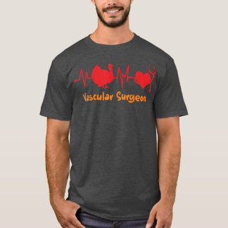 Camiseta Descida Cardiopatia De Ação de Graças Turco Cirurg