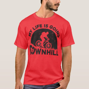 Camiseta Descida De Montagem MTB De Enduro