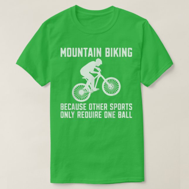 Camiseta Descida De Montagem MTB De Enduro (Frente do Design)