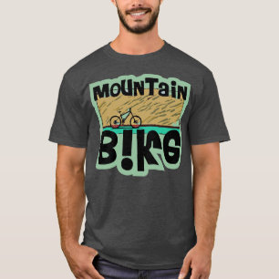 Camiseta Descida de montanha diafragma jump Hardtail Cross